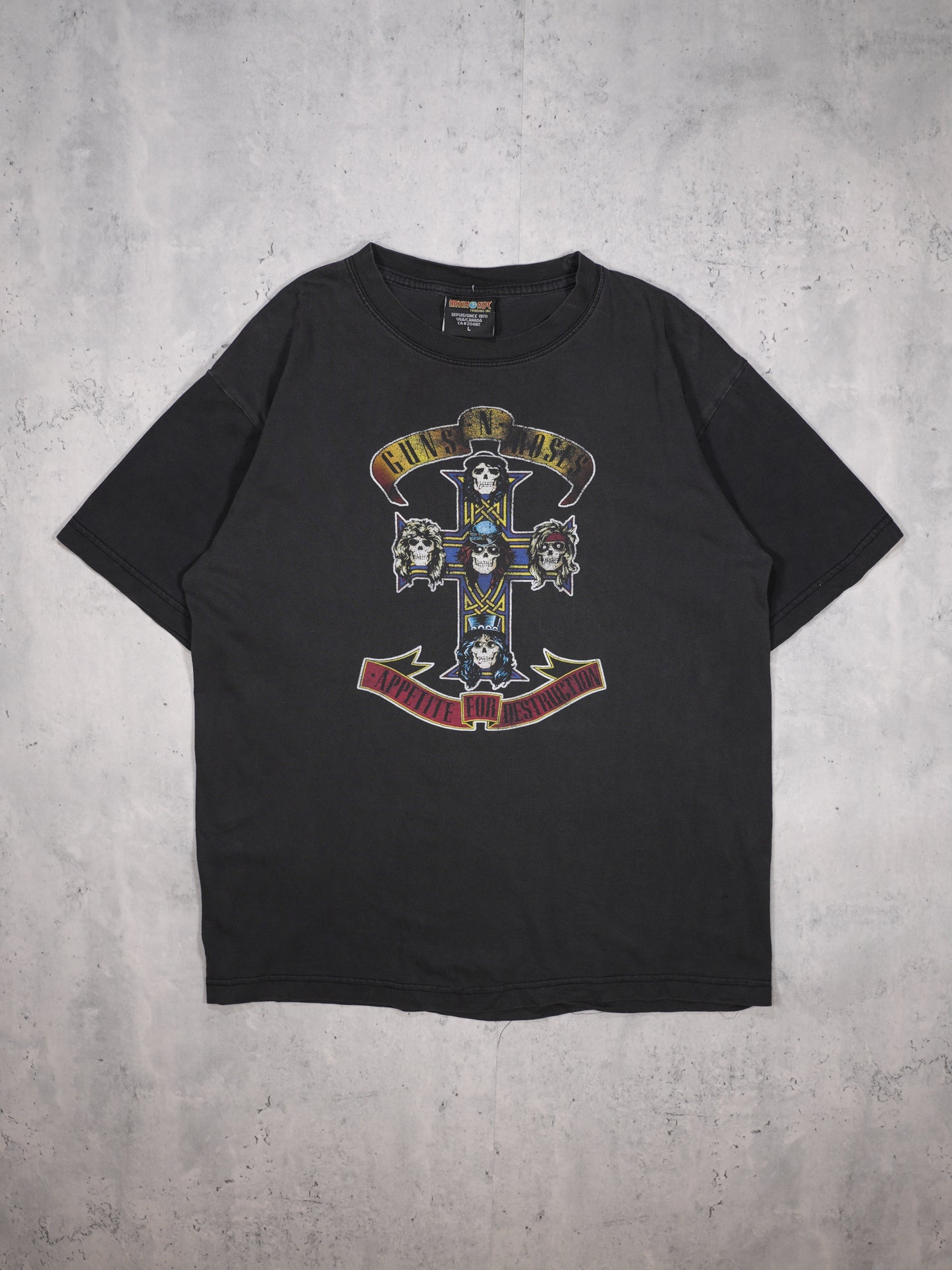 2000S - GUNS N' ROSES "APPETITE FOR DESTRUCTION" T-SHIRT