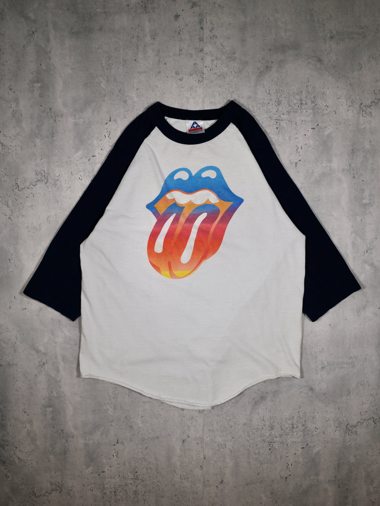 2002 - ROLLING STONES "FORTY LICKS" THREE QUARTER SLEEVE T-SHIRT