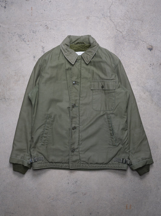 1980S - U.S. MILLITARY "DECK" COLD WEATHER JACKET