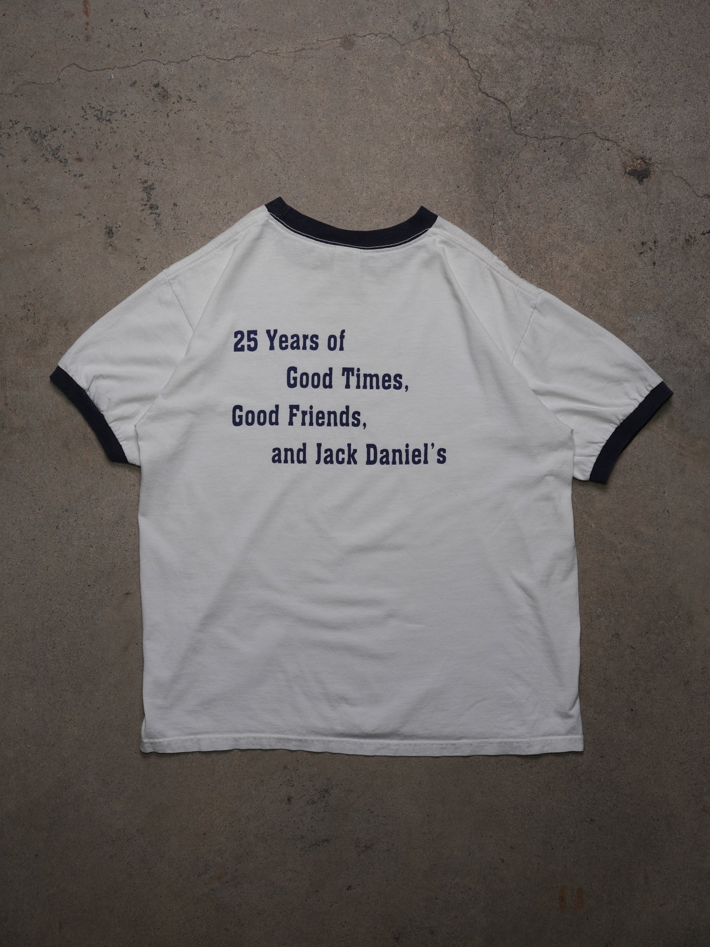 1980S - JACK DANIALS RINGER T-SHIRT