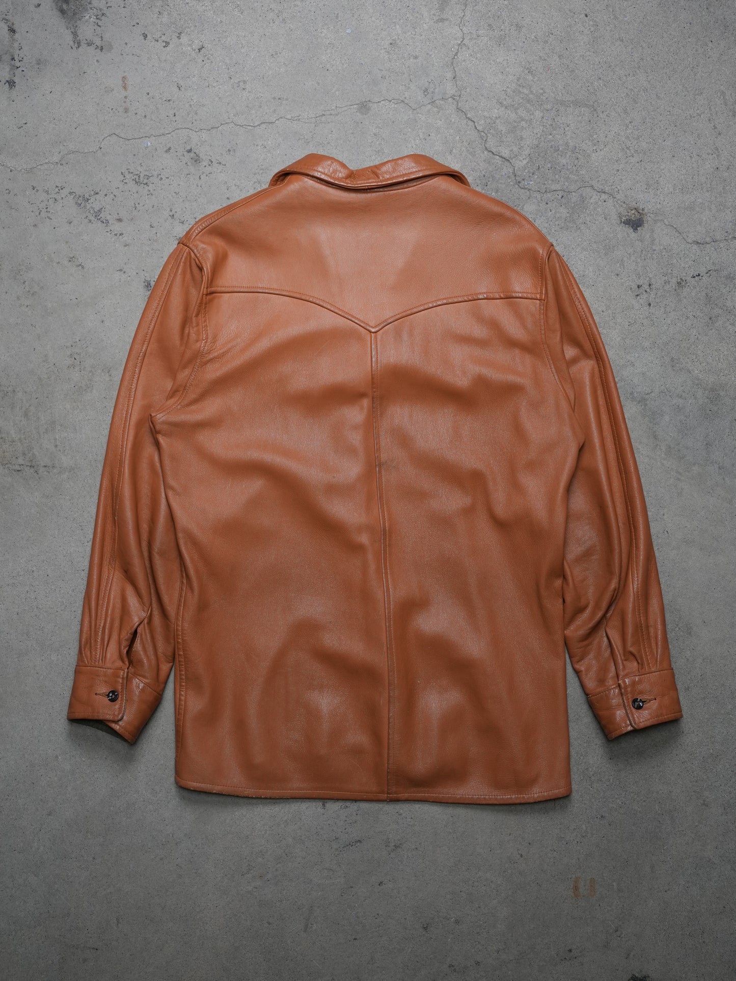 1960S - DEERSKIN PULLOVER JACKET/SHIRT