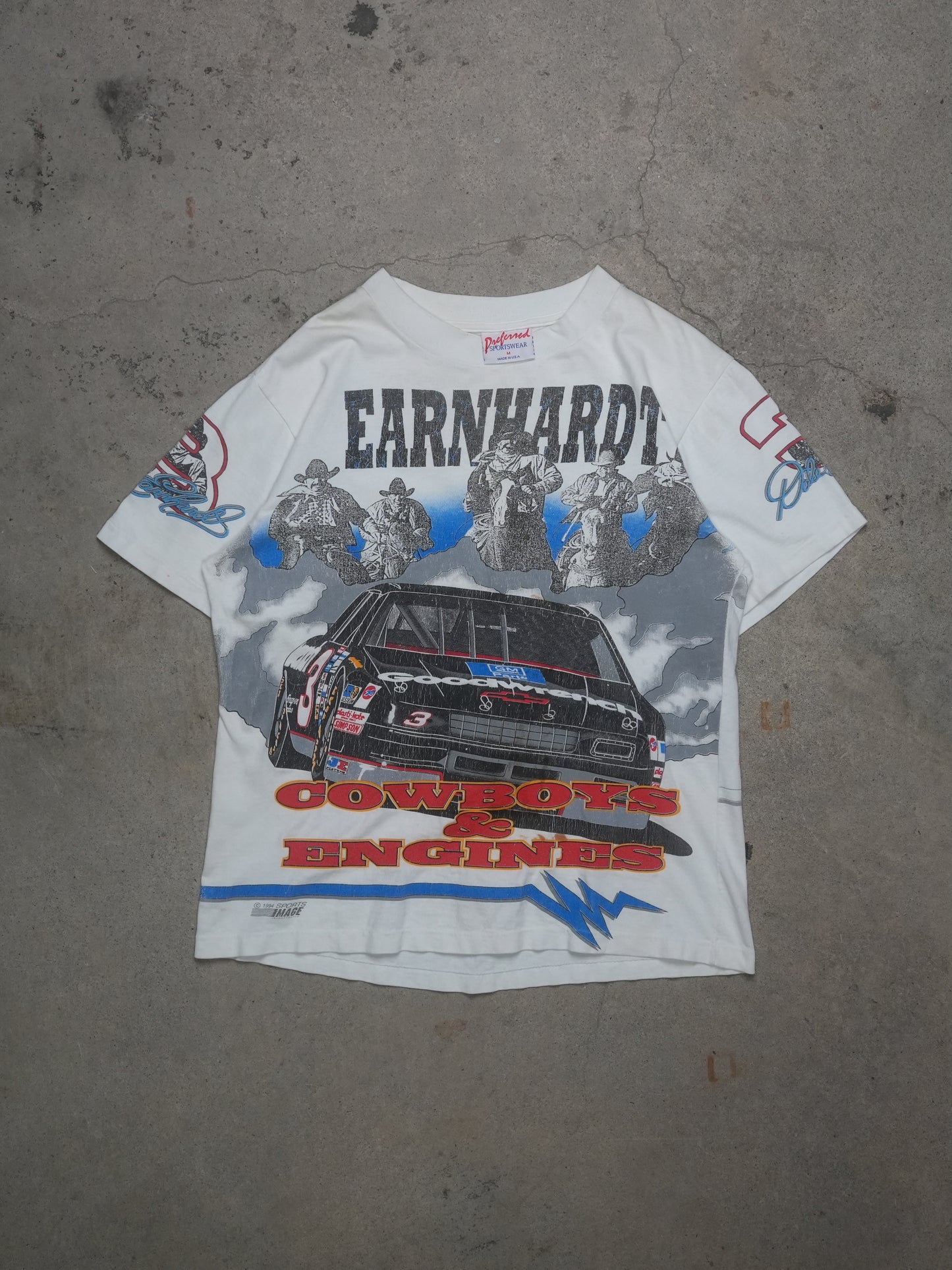 1990S - DALE EARNHARDT NASCAR T-SHIRT