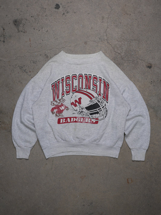 1990'S - WISCONSIN BADGERS CREWNECK