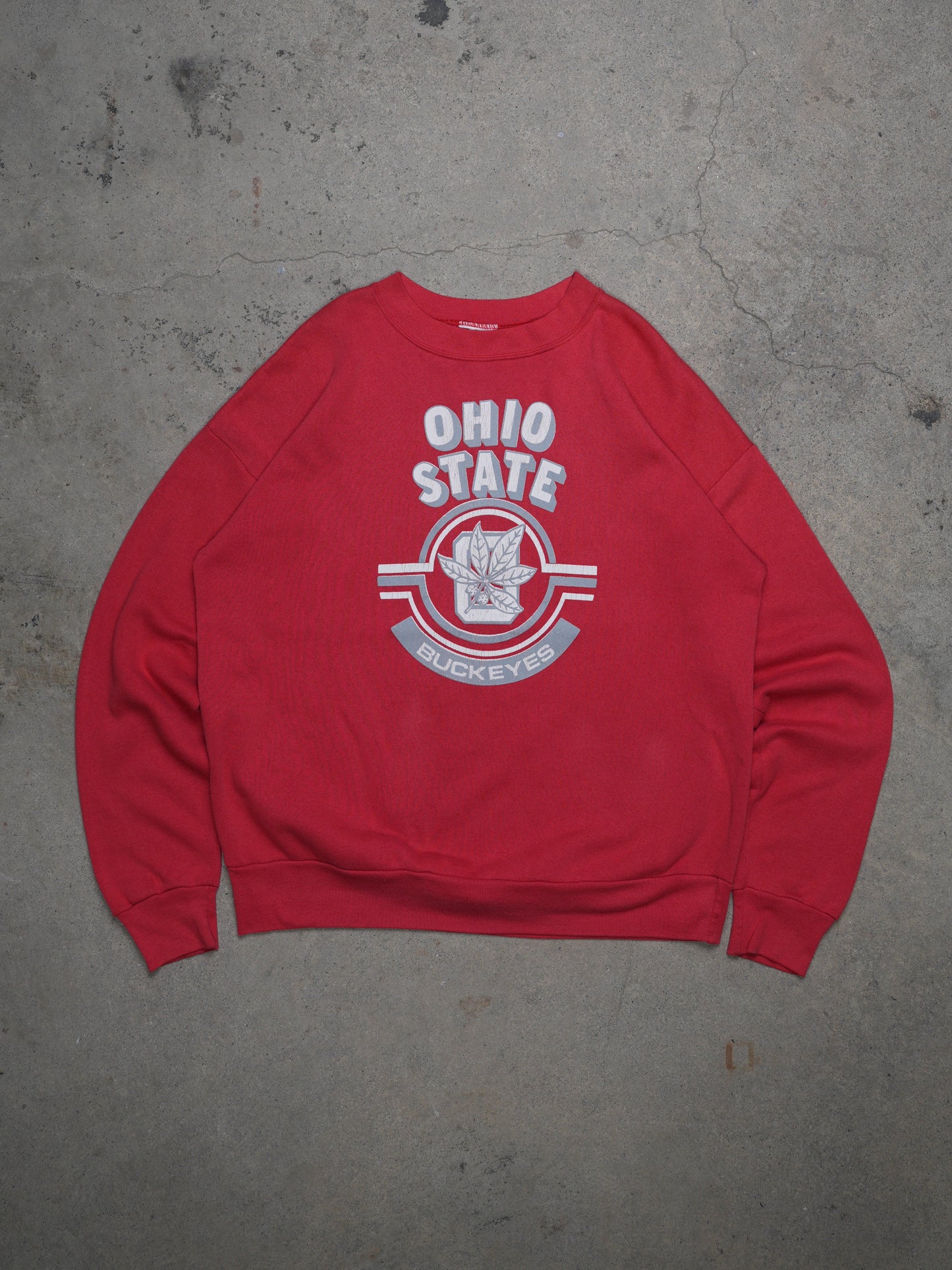 1990S - OHIO STATE BUCKEYES CREWNECK SWEATSHIRT