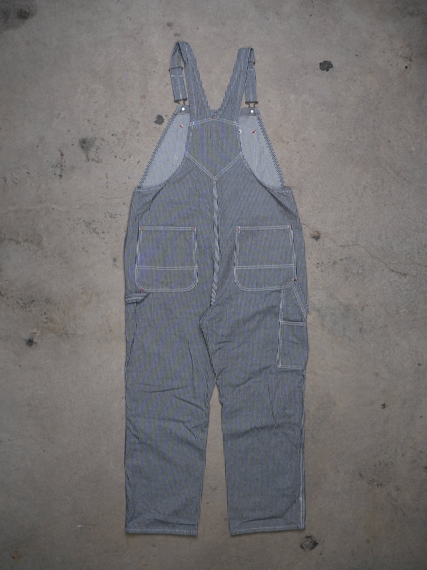 1990S - BIG MAC J.C. PENNY HICKORY STRIPE OVERALLS