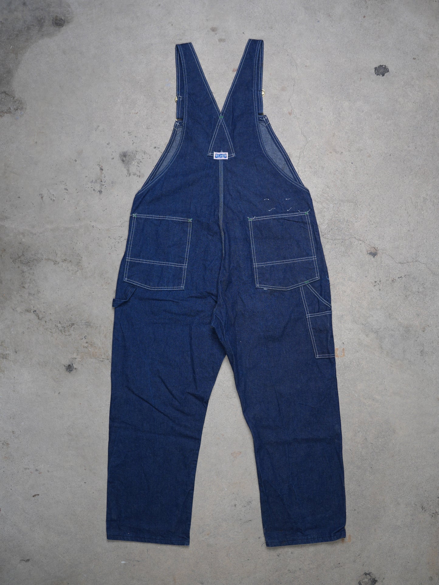 1990S - BIG SMITH DENIM OVERALLS