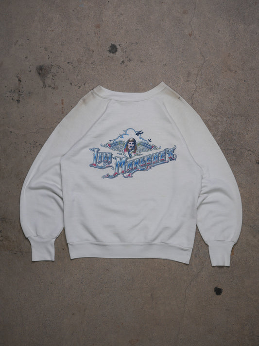 1980S - "AVIATOR PUB & RESTARURANT" RAGLAN SLEEVE CREWNECK SWEATSHIRT