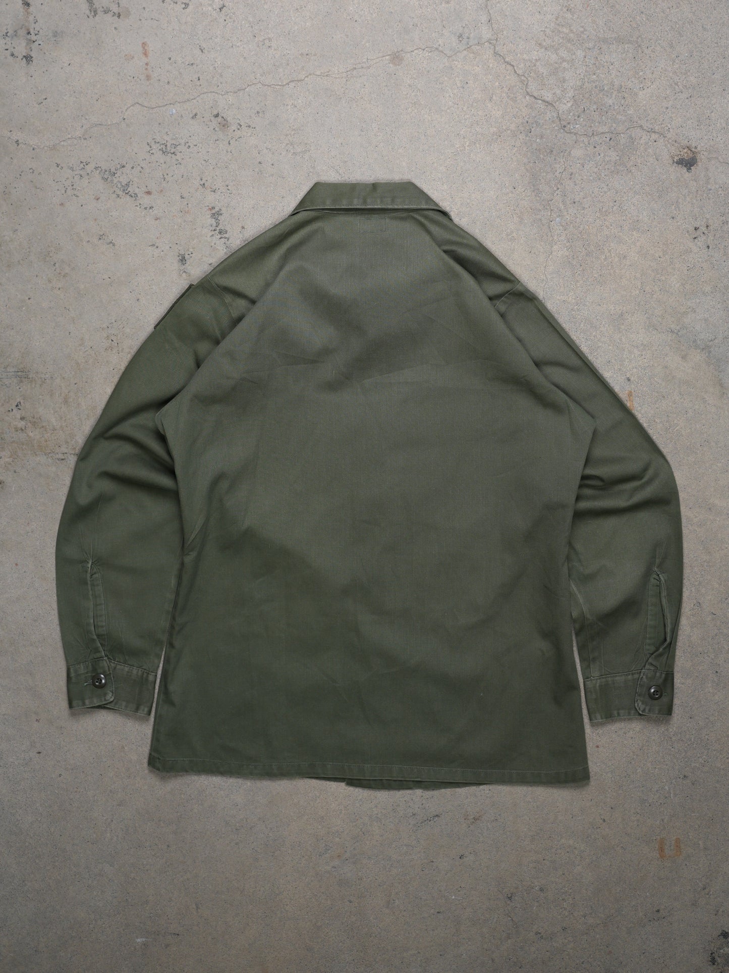 1980S - VIETNAM ERA OG107 UTILITY SHIRT