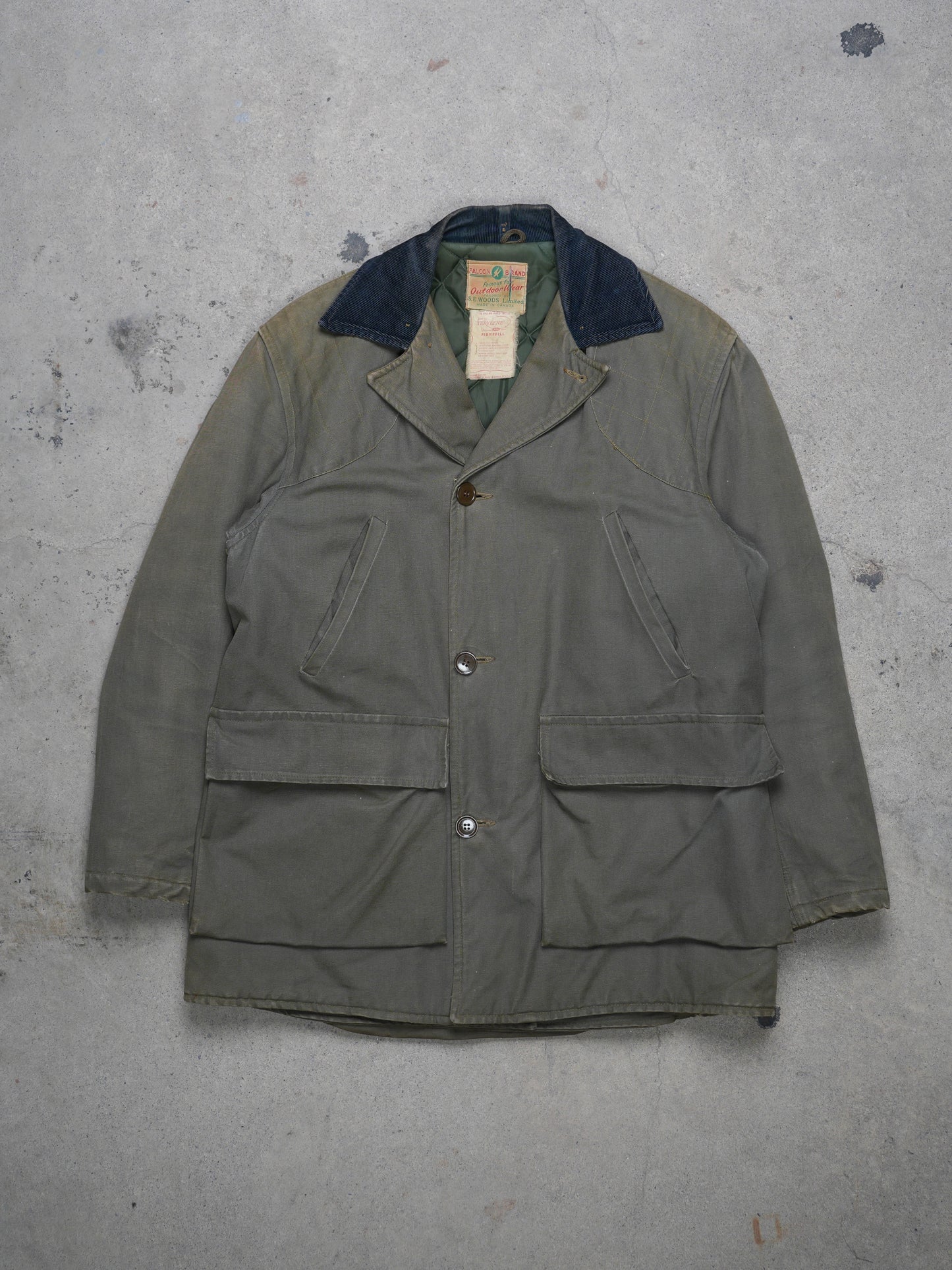 1960S - FALCON BRAND HUNTING JACKET