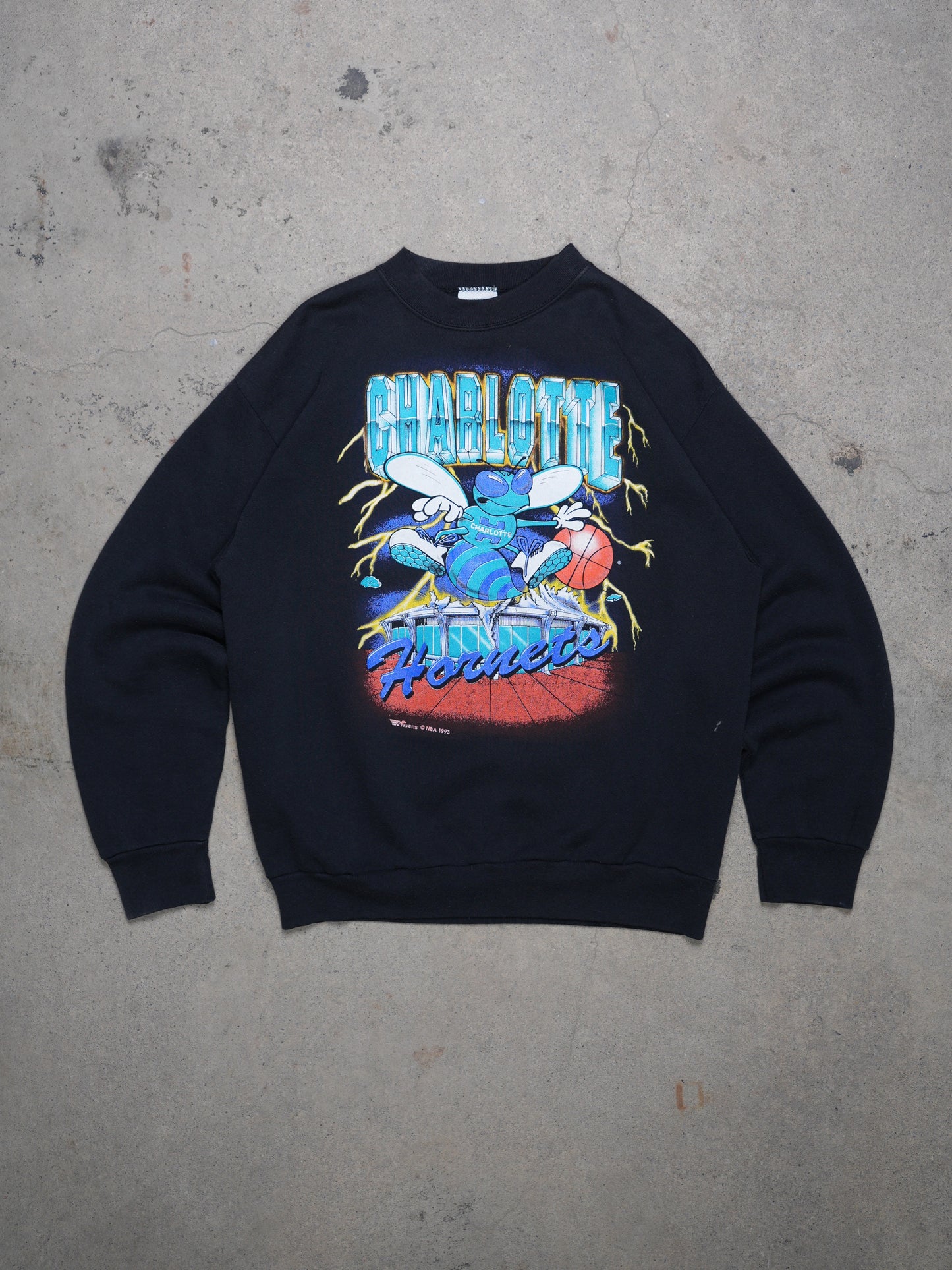 1993 - CHARLOTTE HORNETS CREWNECK SWEATSHIRT