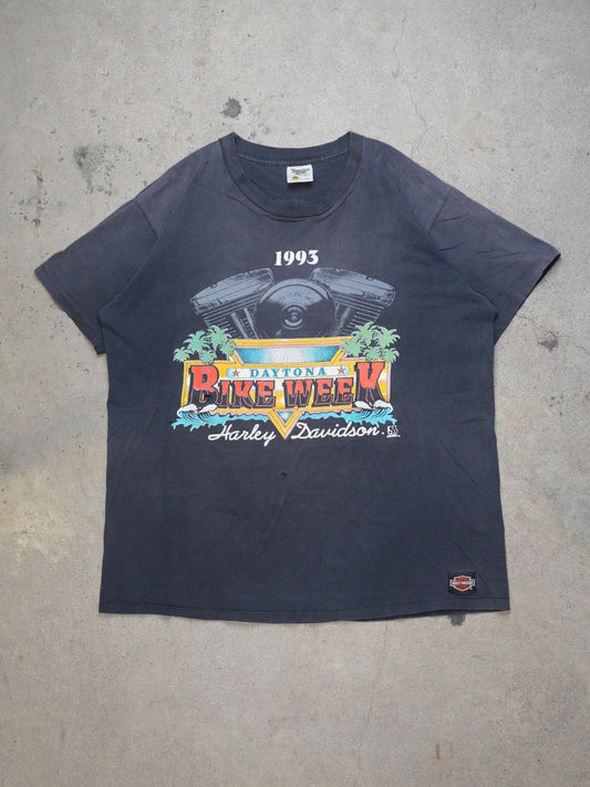 Harley Davidson 1993 - Daytona Bike Week Harley Davidson T-Shirt (xxl)