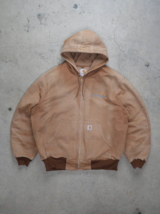 Carhartt CARHARTT Distressed Hooded Work Jacket (L)